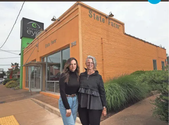  ?? JOE RONDONE/THE COMMERCIAL APPEAL ?? Mother-daughter duo Robbie Johnson Weinberg and Fannie Weinberg own several retail operations on Cooper Avenue. They are embarking on their latest venture, Paradox at Peco.