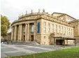  ?? Foto: Bernd Weißbrod, dpa ?? Stuttgarts Opernhaus muss generalsan­iert werden.