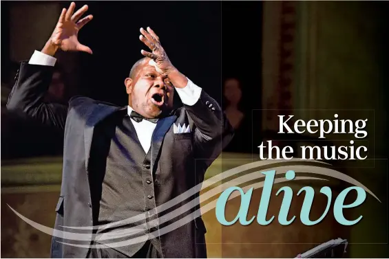  ?? SUBMITTED ?? In addition to being the founder of the American Spiritual Ensemble, Everett McCorvey is also an acclaimed tenor and is artistic director of the National Chorale of New York City.