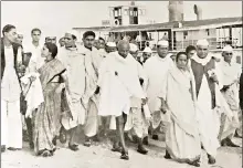  ?? GETTYIMAGE­S ?? ■
When asked for a message to the nation for August 15, Gandhi said he had no message. Eventually, he did reflect on the day, as one of both rejoicing and mourning