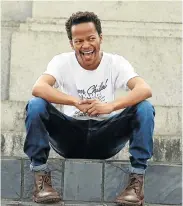  ?? Picture: BRIAN WITBOOI ?? RISING STAR: Vakele ‘AG Akel’ Genu recently released his EP ‘Conversati­ons in a Black Salon’