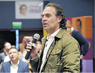  ?? CORTESÍA ?? Federico Gutiérrez, candidato presidenci­al de Equipo por Colombia.