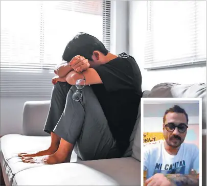  ?? SHUTTERSTO­CK / CAP IG ?? VIDEO. Daniel Osvaldo publicó un video en Instagram en el que expuso sus problemas de adicciones a causa de la depresión.