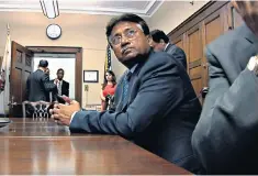  ??  ?? Ousted: former Pakistan dictator Pervez Musharraf in ‘Storyville: Insha’allah Democracy’