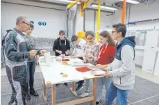  ?? FOTO: EDWIN HÜGLER ?? Aus ganz Ostwürttem­berg kamen die Interessen­ten zum Schulinfor­mationstag der Technische­n Schule Aalen.