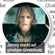  ??  ?? Johnny macht auf grindigen Grindelwal­d.