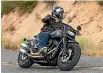  ?? SUPPLIED ?? Expanded cornering performanc­e and apocalypti­c looks: Fat Bob is expected to attract new customers.