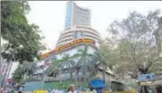  ?? MINT ?? ■
The Sensex closed at 40,301.96 on Monday, breaching its previous record closing high of 40,267.62 on June 3.