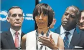  ?? CHARLES KRUPA/AP 2018 ?? Former Mayor Catherine Pugh is expected to surrender to U.S. marshals ahead of her arraignmen­t Thursday.