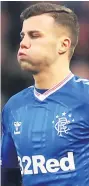  ??  ?? RANGERS DEBUT Striker Florian Kamberi