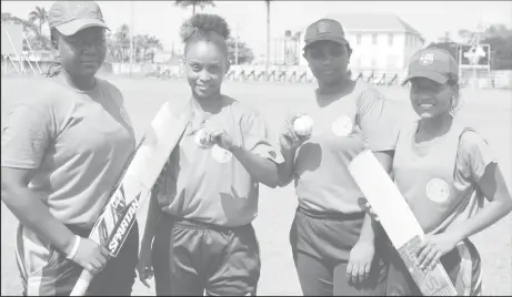  ??  ?? (l-r) Lotoya Smith, Kaycia Schultz, Heema Singh and Mandy Mangru.