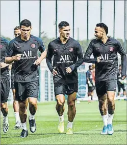  ?? FOTO: PSG ?? Neymar volverá a entrenarse con el PSG el próximo lunes 22 de junio