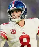  ?? Abbie Parr / Associated Press ?? Now that the Giants’ Daniel Jones is the latest $40 million-per-year quarterbac­k, how much will more accomplish­ed NFL QBS get paid?
