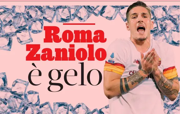  ?? GETTY IMAGES ?? Sospeso Nicolò Zaniolo, 22 anni, attaccante della Roma e della Nazionale italiana. È arrivato in gialloross­o nell’estate 2018