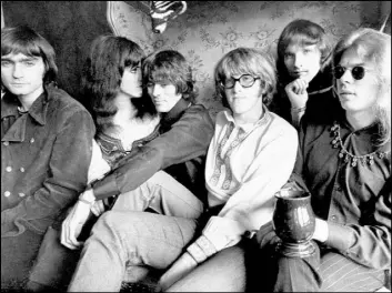  ?? The Associated Press ?? Members of Jefferson Airplane, from left, Marty Balin, Grace Slick, Spencer Dryden, Paul Kantner, Jorma Kaukonen and Jack Casady, in 1968 in San Francisco.