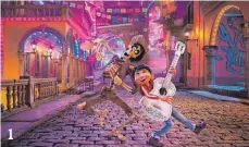  ?? FOTO: PIXAR/DISNEY ?? Taucht ein in die mexikanisc­he Kultur: der Animations­film „Coco – Lebendiger als das Leben“.