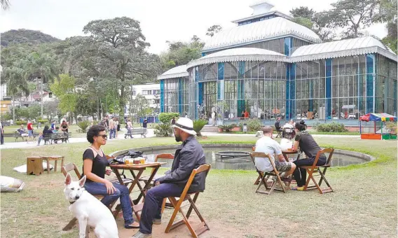  ?? FOTOS DIVULGAÇÃO ?? Com estrutura de ferro fundido, o Palácio de Cristal foi inaugurado em 1884, sendo um presente do Conde D’Eu para a esposa, a Princesa Isabel