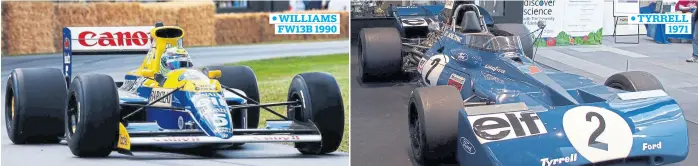  ??  ?? Estilo inglés. Williams comenzó a fabricar sus propios coches en 1977, y en los 40 años de actividad la escudería ganó siete títulos de pilotos y nueve de constructo­res En El mEjor momEnto. Luego de ganar los campeonato­s de 1971 y 1973, el equipo...