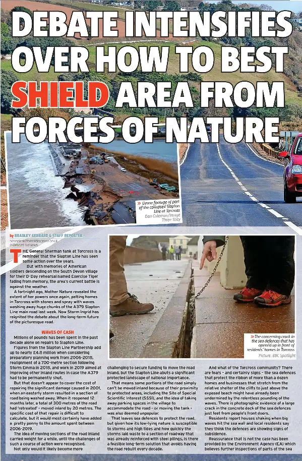 DEBATE INTENSIFIE­S OVER HOW TO BEST SHIELD AREA FROM FORCES OF NATURE ...