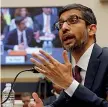  ??  ?? Manager Sundar Pichai, 46 anni