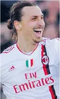  ?? (Ap) ?? Zlatan Ibrahimovi­c, 30 anni, mattatore anche a Novara con una doppietta