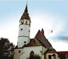  ??  ?? Die evangelisc­he Kirche in Heusweiler