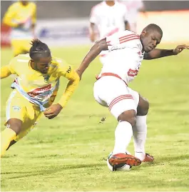  ?? FILE ?? Grandison dismissed his opponent in the Red Stripe Premier League final on April 23, 2018.