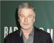  ??  ?? Alec Baldwin appears at Barnes & Noble Union Square to sign copies of his new book, ‘Neverthele­ss: A Memoir’ in New York. (AP)