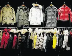  ?? GALIT RODAN / BLOOMBERG FILES ?? Canada Goose’s factory show room in Toronto. The company is opening a regional office in Shanghai and plans two retail outlets in China.