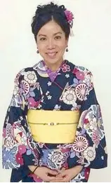  ??  ?? Turning Japanese: Robinsons Land Corp. director for corporate and public relations Roseann Coscolluel­a-Villegas