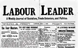  ??  ?? George Hardie wrote for Labour Leader