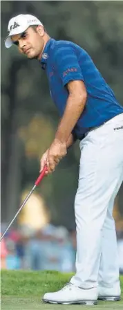  ?? AP ?? Sharma is India’s highest ranked golfer at No. 66.