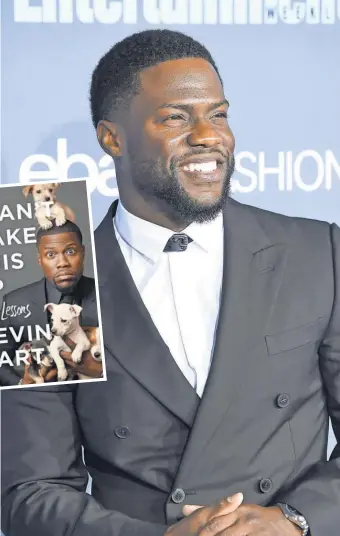 ?? FRAZER HARRISON, GETTY IMAGES ?? Actor Kevin Hart’s new book, I Can’t Make This Up, is due out Tuesday.