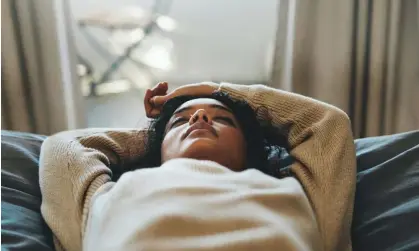  ?? Photograph: Delmaine Donson/Getty Images ?? ‘My therapist friends and I send each other pictures of ourselves lying in bed at 7pm. We extend each other understand­ing and care when we cancel social plans.’