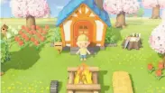  ?? Nintendo ?? A screenshot from “Animal Crossing” shows reviewer Ryan Kost’s avatar on Blueways Island.