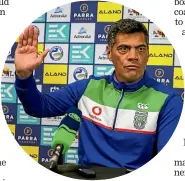  ??  ?? Warriors coach Stephen Kearney won’t be putting his hand up to be sacked when the season ends.