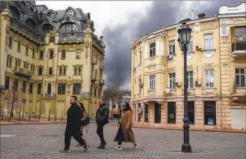  ?? Petros Giannakour­is Associated Press ?? UNESCO chief Audrey Azoulay said Odesa “has left its mark in cinema, literature and the arts” and was “thus placed under the reinforced protection of the internatio­nal community” while the war in Ukraine continues.