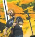  ?? Tina Hagerling, Special to The Denver Post ?? Ed Sheeran at the Pepsi Center on Aug. 15.