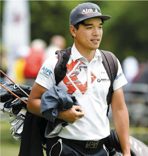  ??  ?? Le Montréalai­s Beon Yeong Lee évolue sur le circuit de la PGA en Chine, où il occupe le 15e rang à l’ordre de mérite.