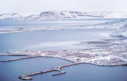  ?? ?? Zračna baza Thule, najsjevern­ija baza američkog zrakoplovs­tva, na otoku Grenlandu