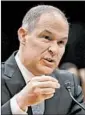  ?? MARK WILSON/GETTY ?? EPA chief Scott Pruitt faced tough questions.