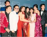  ?? /AFP ?? Mejor Comedia para Crazy rich asians