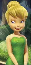  ??  ?? Sidelined: Tinker Bell