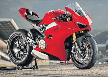  ?? Picture: Supplied ?? The Ducati V4 Panigale