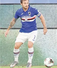  ?? LAPRESSE ?? Karol Linetty, 25 anni, centrale polacco della Sampdoria