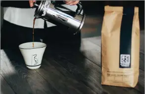  ??  ?? BREAKING GROUNDS: Blue Crane Coffee Company is innovative.