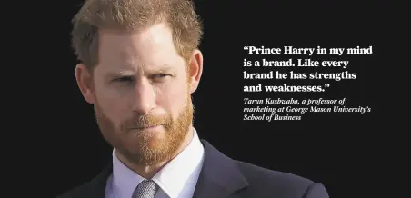  ?? Kirsty Wiggleswor­th / Associated Press 2020 ?? Britain’s Prince Harry, above, has joined health firm BetterUp Inc., investing his time and name rather than money in the company, unlike many celebritie­s such as former Warriors star Andre Iguodala, left, who invest in and tout businesses.