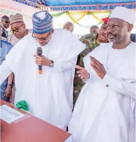  ?? Buhari flags off Spad-in of the Kolmani River0II oil well ??