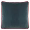  ??  ?? Try incorporat­ing the contrastin­g colour of the piping on this Pipelet cushion, £65 from Loaf, into your bedroomsch­eme with other accessorie­s