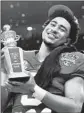  ?? Butch Dill Associated Press ?? BRYCE YOUNG was named the outstandin­g player of the Sugar Bowl.